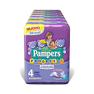 Pampers Progressi Maxi, 138 Pannolini, Taglia 4 (7-18 kg) 4 - Maxi - Ilgrandebazar