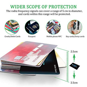 Protezione RFID, Befekt Gears [2 Pezzi] Carte Anti RFID/NFC, di...