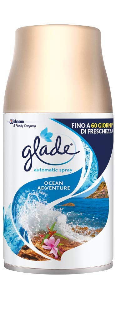 Glade Automatic Spray Ricarica fragranza Ocean Adventure - 4 Ricariche –