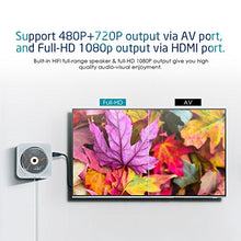 Carica l&#39;immagine nel visualizzatore di Gallery, Lettore DVD,VIFLYKOO DVD/CD Portatile da Parete con Full HD bianco - Ilgrandebazar