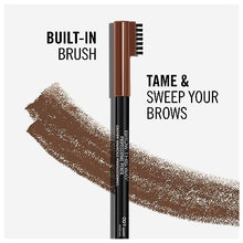 Carica l&#39;immagine nel visualizzatore di Gallery, Rimmel London Matita Sopracciglia Professional Eyebrow Pencil, Formula a Lunga Durata, Pettinino Incorporato, 001 Dark Brown, 1,4 g