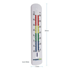 Carica l&#39;immagine nel visualizzatore di Gallery, Termometro da parete grande 380 mm Colore codificato zone - Made in UK - Uso... - Ilgrandebazar