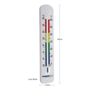 Termometro da parete grande 380 mm Colore codificato zone - Made in UK - Uso... - Ilgrandebazar
