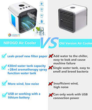 Carica l&#39;immagine nel visualizzatore di Gallery, Mini Condizionatore Portatile, Air Cooler Raffrescatore Evaporativo Aria...