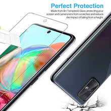 Carica l'immagine nel visualizzatore di Gallery, LK [2 Pezzi Pellicola Protettiva per Samsung Galaxy A71 Vetro Temperato + [2...