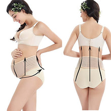 Carica l'immagine nel visualizzatore di Gallery, WANYI Fascia maternità Traspirante Regolabile Maternity Band Belt con Supporto Elastico e Confortevole per Donna Incinta-Fascia per Gravidanza con Sostegno Lombare, e per Addominali (Marrone)