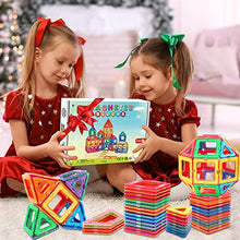 Carica l'immagine nel visualizzatore di Gallery, KALOISYHE Costruzioni Magnetiche per Giochi Bambini 3 4 5 6 anni STEMS Creatività giochi Educativi Regalo di Compleanno di Natale Magneti Bambina 7 8 9 anni Femmina Ragazzi
