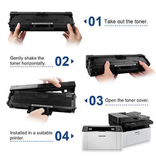 Carica l&#39;immagine nel visualizzatore di Gallery, SMARTOMI, confezione da 2, cartucce toner nero MLT-D111S compatibili con 2PK