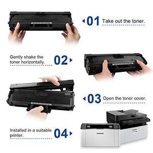 SMARTOMI, confezione da 2, cartucce toner nero MLT-D111S compatibili con 2PK