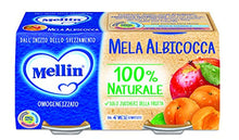 Carica l'immagine nel visualizzatore di Gallery, Mellin Omogeneizzato Di Frutta Mela Albicocca 100% Naturale – 24 Vasetti da...