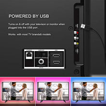 Carica l&#39;immagine nel visualizzatore di Gallery, LED TV Retroilluminazione, 2.5m Striscia RGB USB alimentata... - Ilgrandebazar