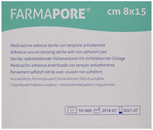 Carica l&#39;immagine nel visualizzatore di Gallery, Farmac Zabban 1206310815M FarmaPORE Medicazione Adesiva in Cerotto 8 x 15 cm... - Ilgrandebazar