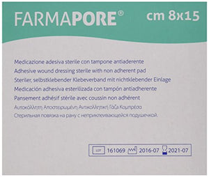 Farmac Zabban 1206310815M FarmaPORE Medicazione Adesiva in Cerotto 8 x 15 cm... - Ilgrandebazar