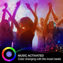 Carica l&#39;immagine nel visualizzatore di Gallery, Striscia LED WIFI Alexa 5M con Telecomando, REETWO Strisce Musicale, 5m