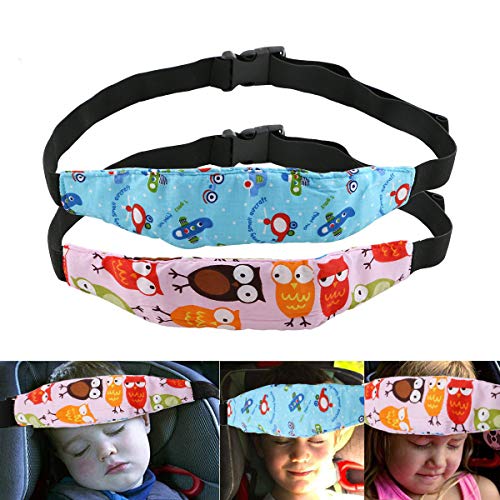URAQT 2Pcs Cinturino Supporto Testa Bambini, Bambino Auto 2 - Ilgrandebazar