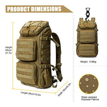 Carica l&#39;immagine nel visualizzatore di Gallery, Mardingtop 28L/35L Zaino Tattico Militare Molle Zaini da Viaggio 35L, Cachi
