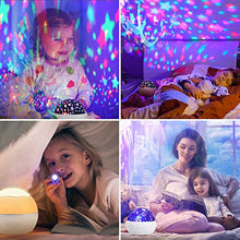 Carica l&#39;immagine nel visualizzatore di Gallery, Ohiyoo Stelle Proiettore Lampada, Luci notturne per Bambini, Lampade...