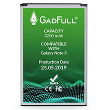 Carica l&#39;immagine nel visualizzatore di Gallery, GadFull Batteria compatibile con Samsung Galaxy Note 3 | 2019 Data di... - Ilgrandebazar