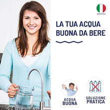 Carica l&#39;immagine nel visualizzatore di Gallery, Aquasan 3 Cartucce Filtro Ricambio Aquacompact, Aquagaia Acqua Limpida e...