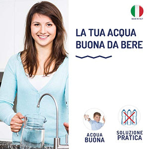 Aquasan 3 Cartucce Filtro Ricambio Aquacompact, Aquagaia Acqua Limpida e...