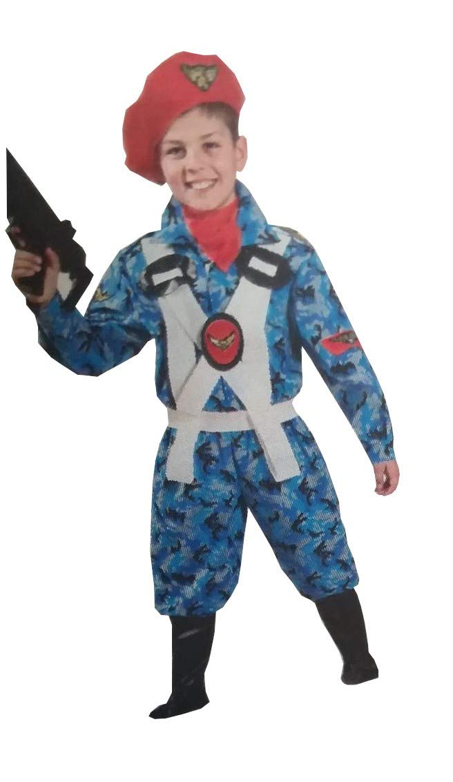 PEGASUS SRL Vestito Costume Maschera di Carnevale Bambino- Air Force 2/3 anni - Ilgrandebazar