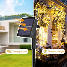 Carica l&#39;immagine nel visualizzatore di Gallery, Kolpop Stringa Luci Solari，Catena Luminosa Solare Esterni 24M 240LED...