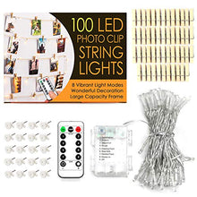 Carica l&#39;immagine nel visualizzatore di Gallery, WEARXI Luci Led per Clip Foto - 10M 100 LED Impermeabile 8 Modalità Lucine... - Ilgrandebazar