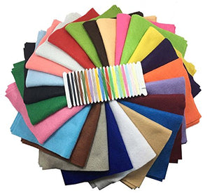 Fogli Feltro Colorato 24 pz in e 20cm*30cm, multicolore - Ilgrandebazar