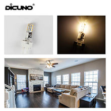 Carica l&#39;immagine nel visualizzatore di Gallery, DiCUNO G4 LED Lampadina 10 × 1.2W 24 * 3014 Equivalente da 10W Bianco Caldo - Ilgrandebazar