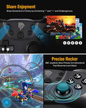 Carica l&#39;immagine nel visualizzatore di Gallery, Pro Controller per Nintendo Switch Wireless Bluetooth blu