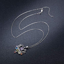 Carica l&#39;immagine nel visualizzatore di Gallery, Collana con ciondolo in argento Sterling 925, idea regalo per donne, ragazze... - Ilgrandebazar