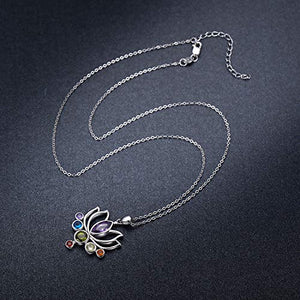 Collana con ciondolo in argento Sterling 925, idea regalo per donne, ragazze... - Ilgrandebazar