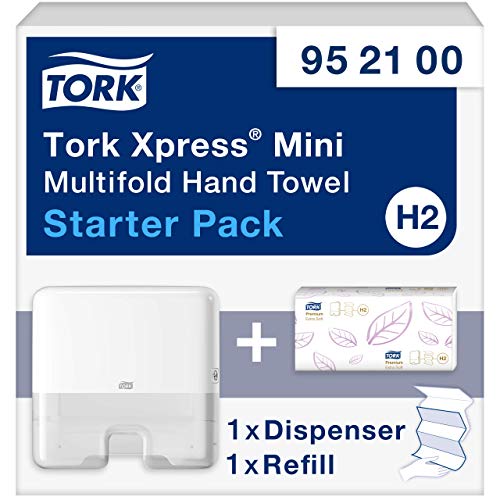 Tork 952100 Xpress Asciugamani Starter Pack: 1 Dispenser Mini per... - Ilgrandebazar