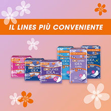 Carica l'immagine nel visualizzatore di Gallery, Lines Idea Ultra Assorbenti Giorno con Ali, Confezione da 12 Pezzi