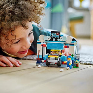 LEGO 60362 City Autolavaggio, Gioco per Bambini e Bambine da 6 Anni, S –