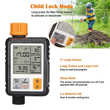 Carica l&#39;immagine nel visualizzatore di Gallery, johgee Computer per irrigazione da Giardino, Timer Automatico, Arancione Nero