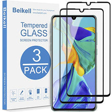 Carica l&#39;immagine nel visualizzatore di Gallery, Vetro Temperato per Huawei P30,Beikell [3 Pezzi] Copertura Completa...