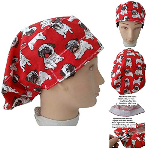 Cappello chirurgico Donna Cani Carlin Per capelli lunghi, veterinario,... - Ilgrandebazar