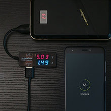 Carica l&#39;immagine nel visualizzatore di Gallery, X-DRAGON Doppio USB Digital Tester Detector Multimetro Monitor di Corrente e...