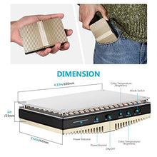 Carica l&#39;immagine nel visualizzatore di Gallery, Neewer Luce LED Tascabile SL128-A 128 Bulbi SMD Dimmerabile 2800-7400K...