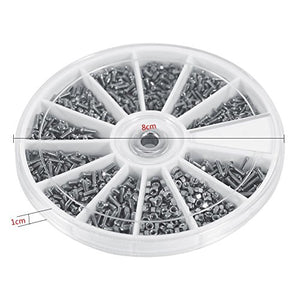 600Pz 12 Tipi di Piccole Viti Bulloni Assortimento in Acciaio Inox per... - Ilgrandebazar