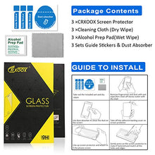 Carica l&#39;immagine nel visualizzatore di Gallery, CRXOOX 3 Pack Vetro Temperato per Samsung Galaxy A8 2018 Protezione 2018 - Ilgrandebazar
