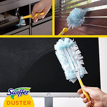 Carica l'immagine nel visualizzatore di Gallery, Swiffer Duster Piumini Catturapolvere, 25 Piumini, Cattura e Intrappola Polvere e Sporco, Raggiunge I Punti più Difficili della Casa, Piumini con 33% di Fibre Riciclate