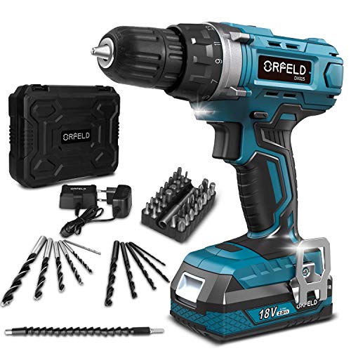ORFELD Trapano Avvitatore Batteria, Leggerezza a Batteria con...