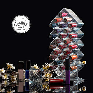 Solly´s Sarah - Organizer per Rossetti e Cosmetici in Acrilico Trasparente - Ilgrandebazar