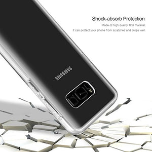 AROYI Cover Samsung S8 Plus, Galaxy Plus Transparent Custodia Silicone... - Ilgrandebazar