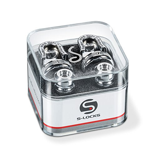 Schaller SC570251 Set Security Lock Completo 446, Cromo - Ilgrandebazar