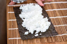 Carica l&#39;immagine nel visualizzatore di Gallery, Foglie di alga Nori fame riso, qualità ORO, per Maki Sushi, 50 50 pezzi