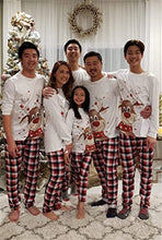 Carica l'immagine nel visualizzatore di Gallery, SAMGU Pigiama Famiglia Natale Set Pigiama di Capodanno Indumenti da Notte Abiti Natalizi Tuta per papà Mamma Bambini