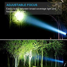 Carica l&#39;immagine nel visualizzatore di Gallery, LETION Torcia LED Potente Ricaricabile con 1500 Lumen IPX4 Impermeabile 5...
